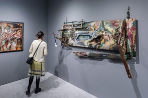 Carolee Schneemann, <a href='/art-galleries/galerie-lelong-new-york/' target='_blank'>Galerie Lelong & Co. New York</a>, ADAA | The Art Show, New York (28 February–3 March 2019). Courtesy Ocula. Photo: Charles Roussel.